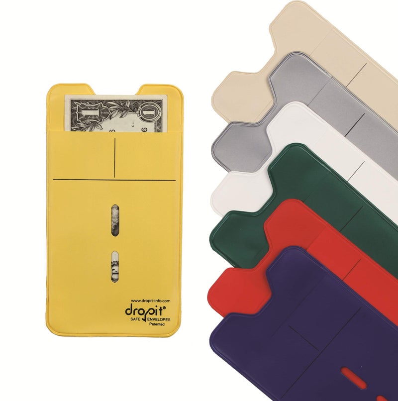 UBICON 7 Combo Reuseable Dropit Safe Envelope for Depositing of Currency and Money, Size 7, Combo - Image 1